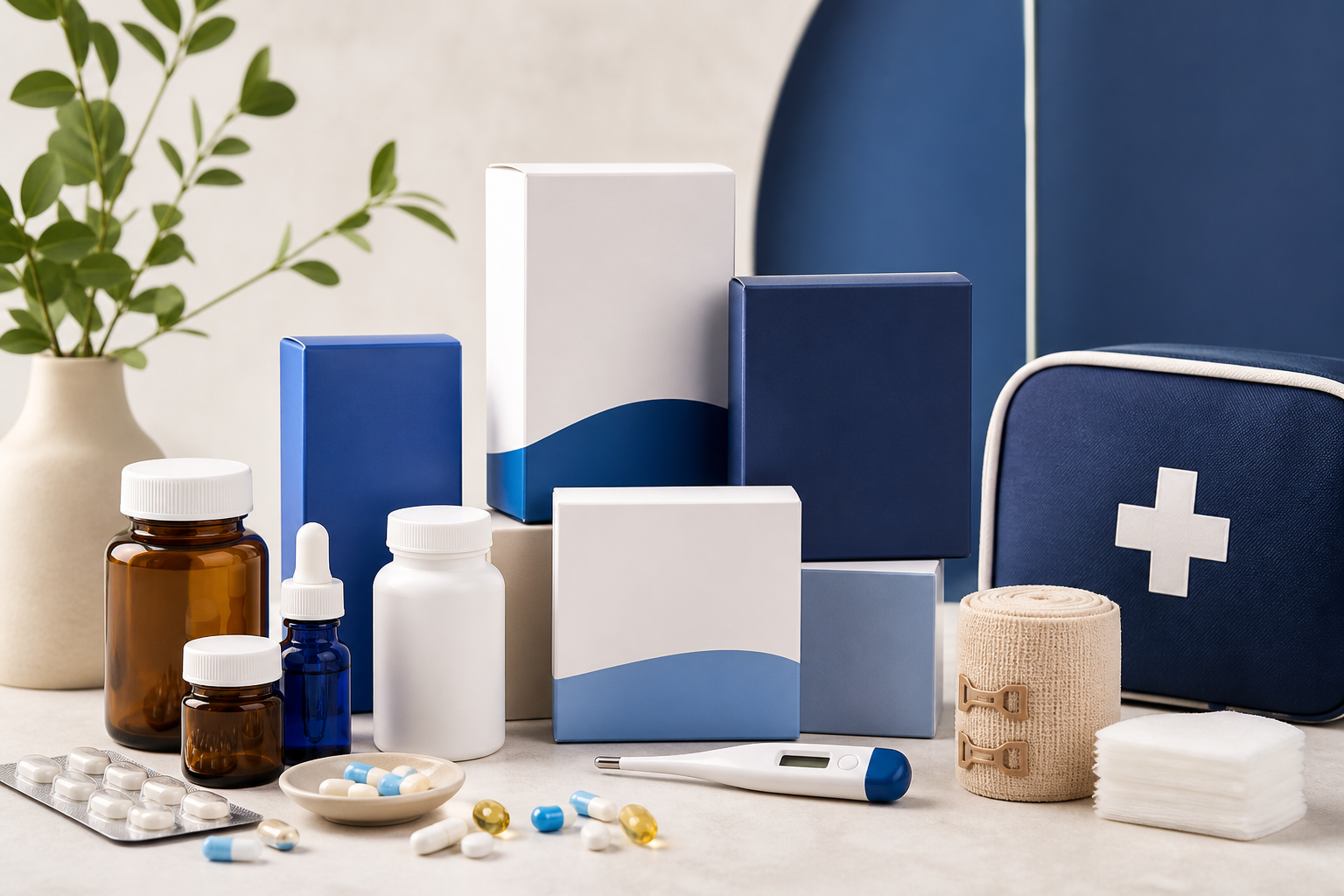 MedQuick Pharmacy template preview
